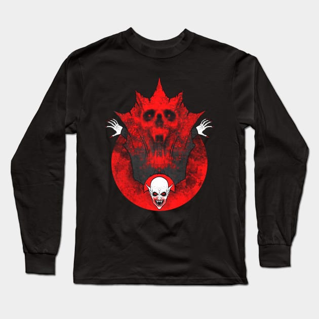 FrightFall2023: BLOOD SUCKER Long Sleeve T-Shirt by Chad Savage